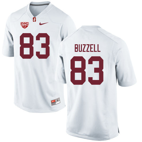 Men #83 Cameron Buzzell Stanford Cardinal College Football Jerseys Sale-White - Click Image to Close